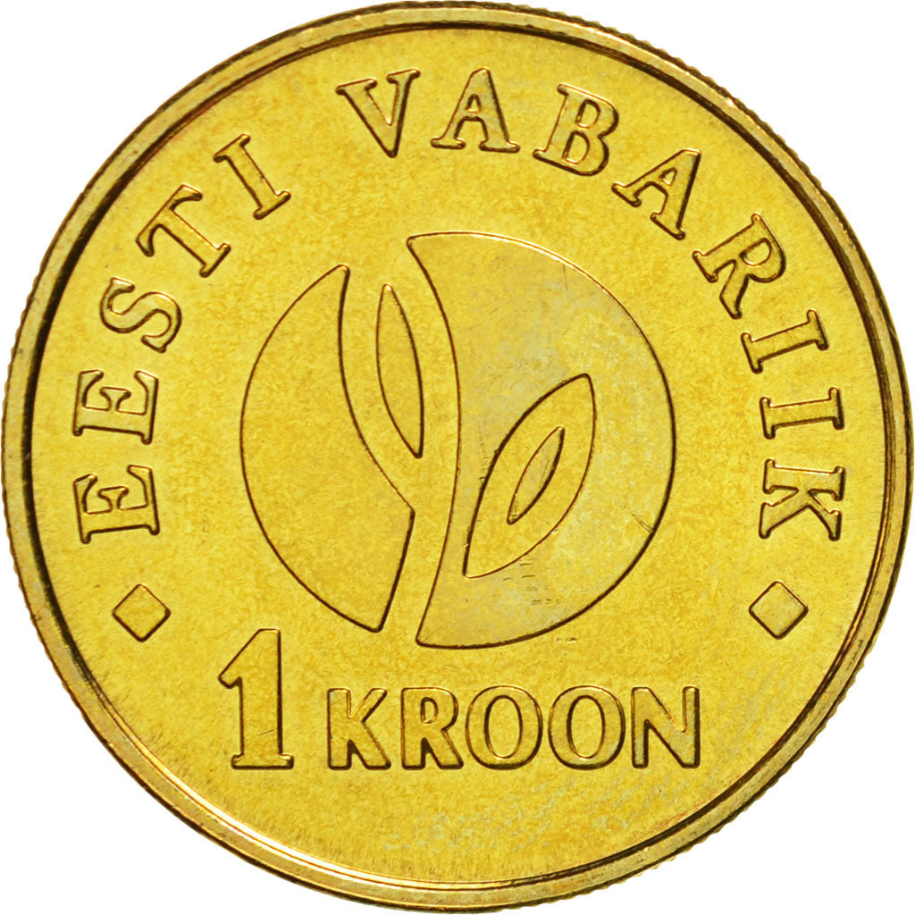 Munten, Estland, Kroon, 2008, UNC-, Tin, KM:44
