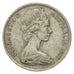 Moneda, Australia, Elizabeth II, 5 Cents, 1977, Melbourne, MBC, Cobre - níquel