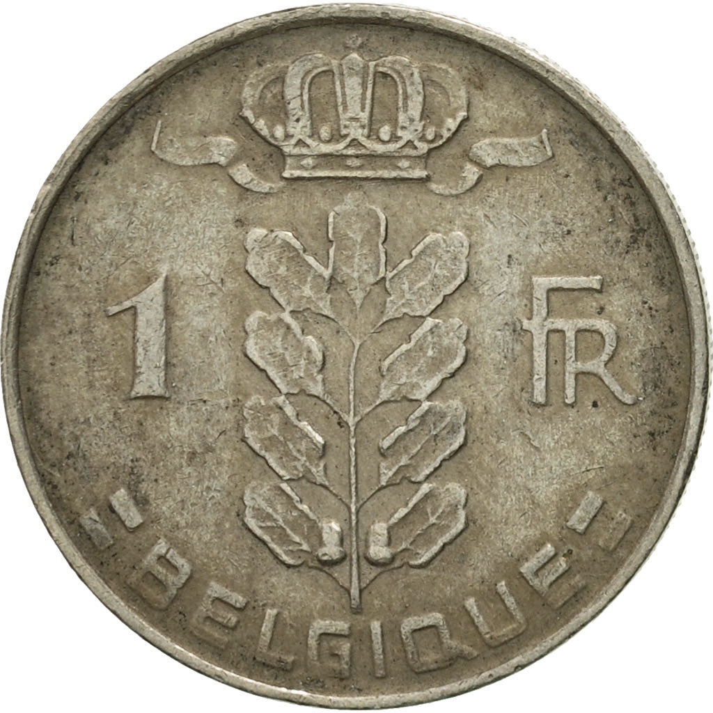 Munten, België, Franc, 1967, FR, Copper-nickel, KM:142.1
