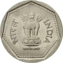 Moneta, REPUBBLICA DELL’INDIA, Rupee, 1986, BB, Rame-nichel, KM:79.1
