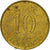 Moneta, Hong Kong, Elizabeth II, 10 Cents, 1994, MB+, Acciaio placcato ottone
