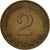 Monnaie, République fédérale allemande, 2 Pfennig, 1964, Munich, TTB, Bronze