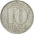 Moneta, NIEMCY - NRD, 10 Pfennig, 1968, Berlin, VF(30-35), Aluminium, KM:10