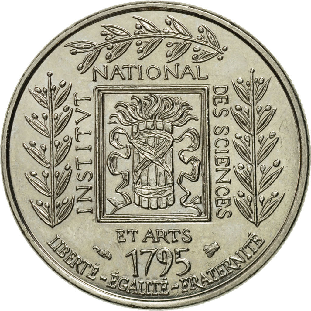 Munten, Frankrijk, Institut, Franc, 1995, Paris, ZF, Nickel, KM:1133