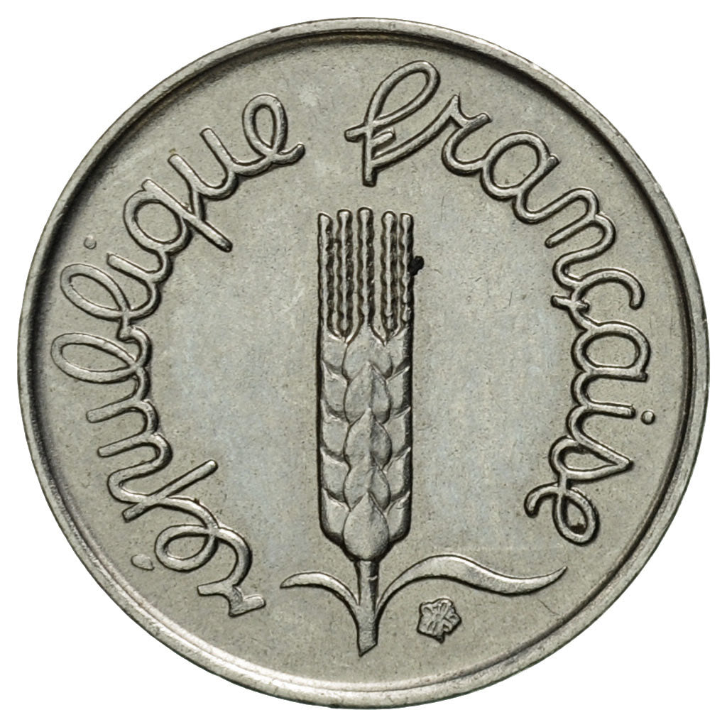 Moneta, Francja, Épi, Centime, 1968, Paris, VF(30-35), Stal nierdzewna, KM:928