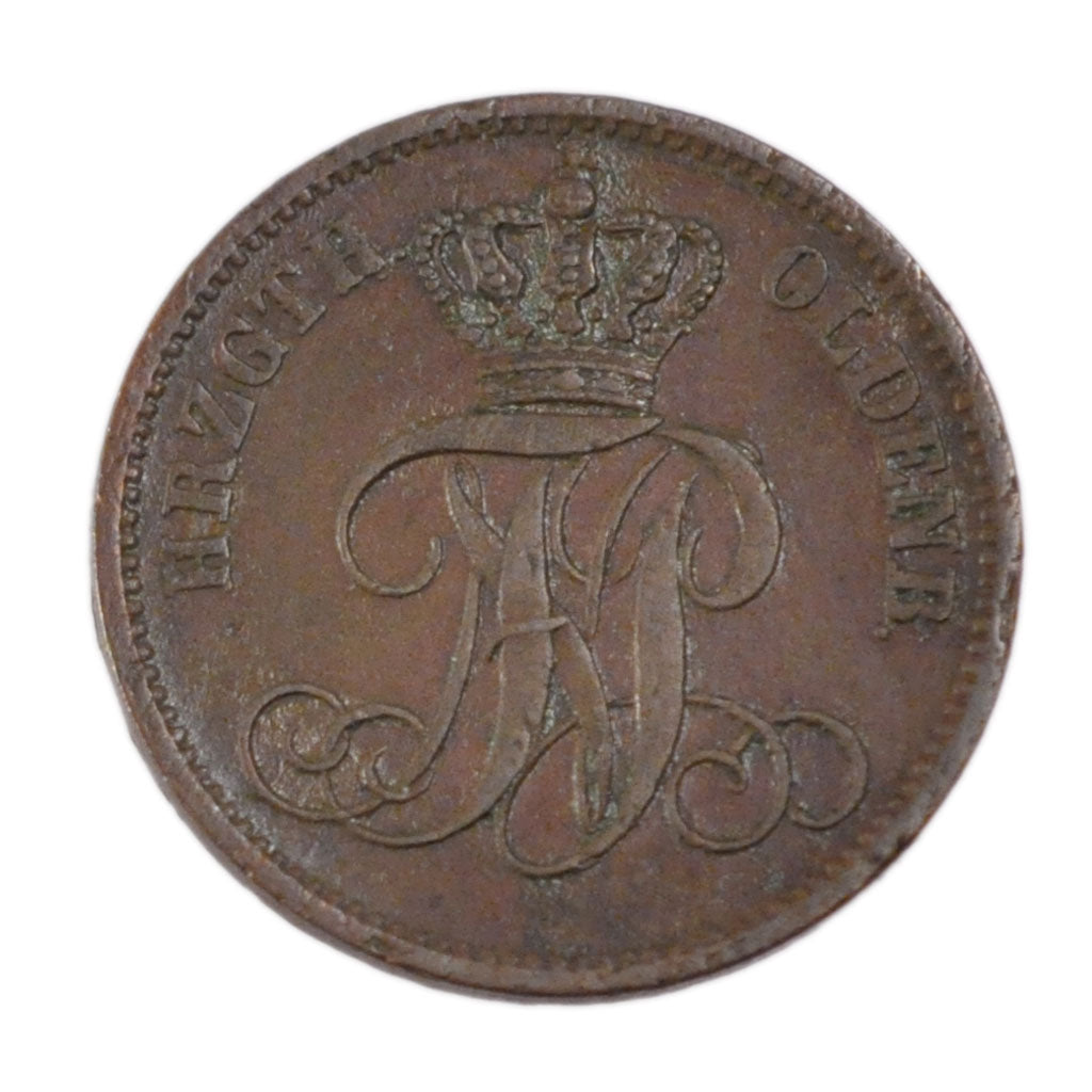 Germany, 3 Schwaren, 1869, VF(30-35), Copper, 3.80