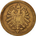 Moneta, GERMANIA - IMPERO, Wilhelm I, Pfennig, 1888, Berlin, MB, Rame, KM:1