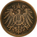 Moneta, GERMANIA - IMPERO, Wilhelm II, Pfennig, 1906, Berlin, MB, Rame, KM:10