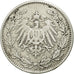 Münze, GERMANY - EMPIRE, 1/2 Mark, 1914, Hambourg, S+, Silber, KM:17
