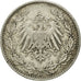 Monnaie, GERMANY - EMPIRE, 1/2 Mark, 1913, Hambourg, TB+, Argent, KM:17