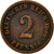 Monnaie, GERMANY - EMPIRE, Wilhelm II, 2 Pfennig, 1908, Berlin, TB, Cuivre