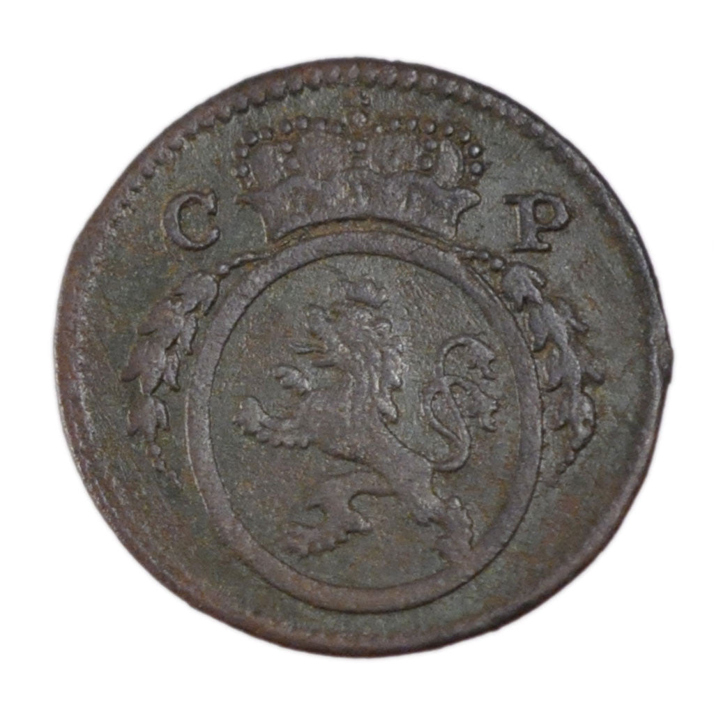 GERMAN STATES, 1/4 Kreuzer, 1777, KM #437, VF(30-35), Copper, 2.10