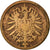 Coin, GERMANY - EMPIRE, Wilhelm I, 2 Pfennig, 1874, Frankfurt, VF(20-25)