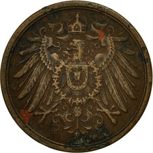 Münze, GERMANY - EMPIRE, Wilhelm II, 2 Pfennig, 1914, Berlin, S, Kupfer, KM:16