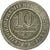 Münze, Belgien, Leopold I, 10 Centimes, 1862, S, Copper-nickel, KM:22