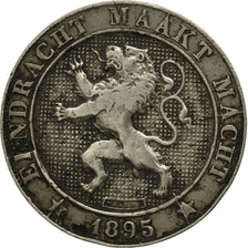 Moneta, Belgio, Leopold II, 5 Centimes, 1895, MB+, Rame-nichel, KM:41