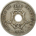 Moneta, Belgio, 10 Centimes, 1902, MB, Rame-nichel, KM:48