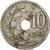 Moneda, Bélgica, 10 Centimes, 1902, BC+, Cobre - níquel, KM:48