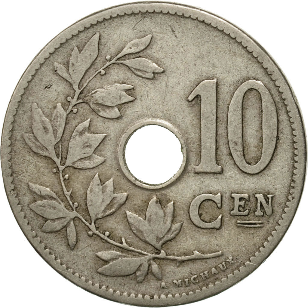 Monnaie, Belgique, 10 Centimes, 1905, TB, Copper-nickel, KM:53