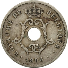 Coin, Belgium, 10 Centimes, 1903, VF(20-25), Copper-nickel, KM:48
