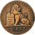 Moneda, Bélgica, Leopold I, 5 Centimes, 1834, BC+, Cobre, KM:5.1