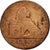 Moneta, Belgia, Leopold I, 2 Centimes, 1861, VF(20-25), Miedź, KM:4.2