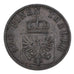 GERMAN STATES, 3 Pfennig, 1873, KM #482, EF(40-45), Copper, 24, 4.40