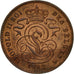 Münze, Belgien, Leopold II, 2 Centimes, 1902, S, Kupfer, KM:35.1
