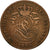 Moneda, Bélgica, Leopold II, 2 Centimes, 1875, BC+, Cobre, KM:35.1