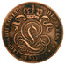 Münze, Belgien, Leopold II, Centime, 1901, SS, Kupfer, KM:34.2