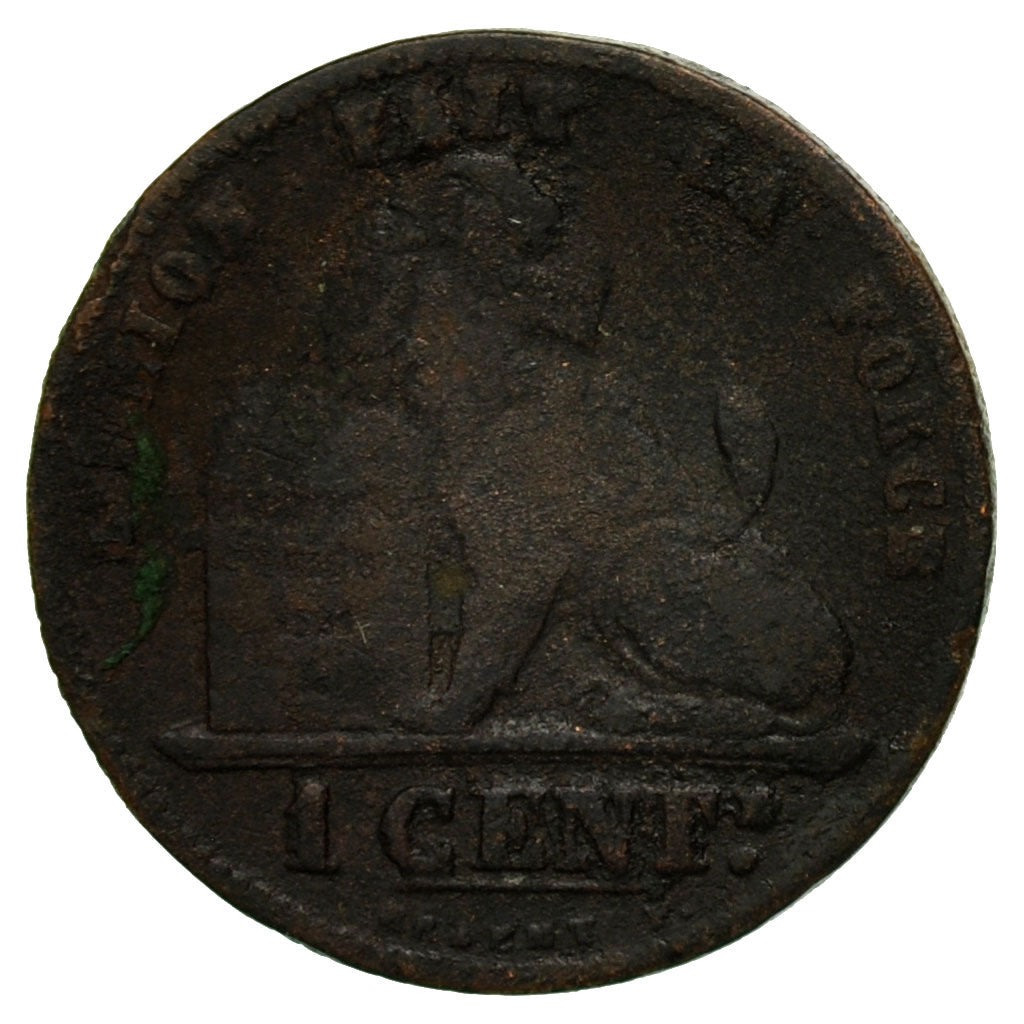 Münze, Belgien, Leopold II, Centime, 1875, S, Kupfer, KM:33.1