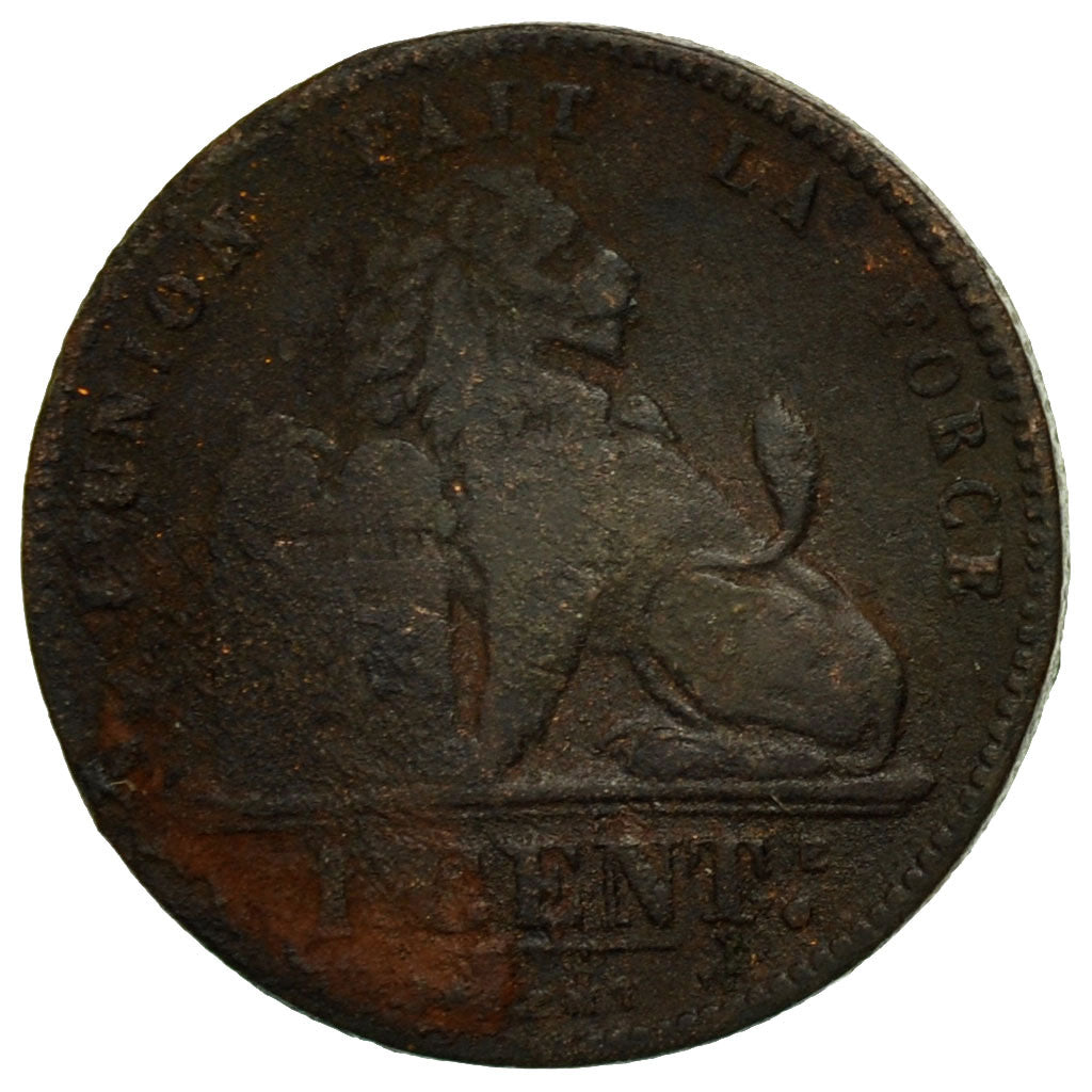 Münze, Belgien, Leopold II, Centime, 1882, SGE+, Kupfer, KM:33.1