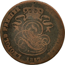 Moneta, Belgio, Leopold I, 2 Centimes, 1857, MB, Rame, KM:4.2