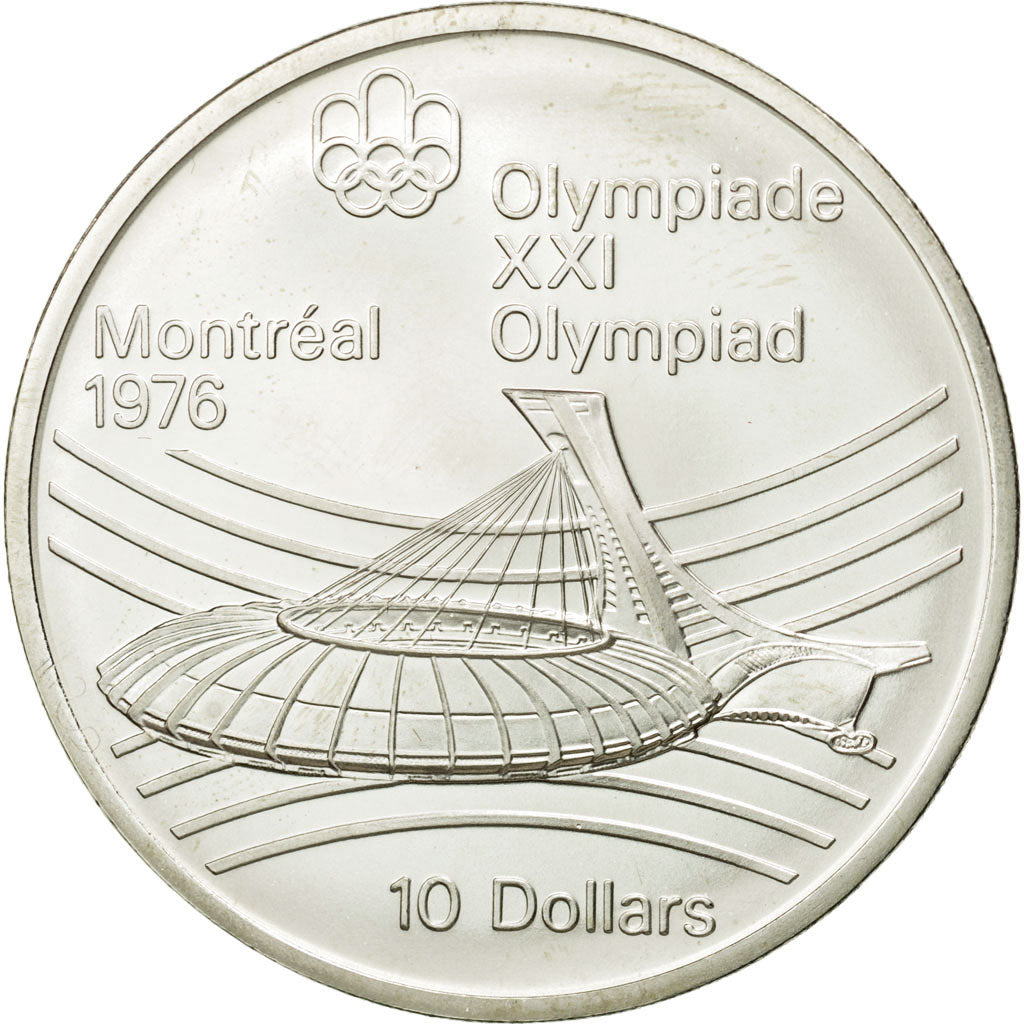 Coin, Canada, Elizabeth II, 10 Dollars, 1976, Royal Canadian Mint, Ottawa