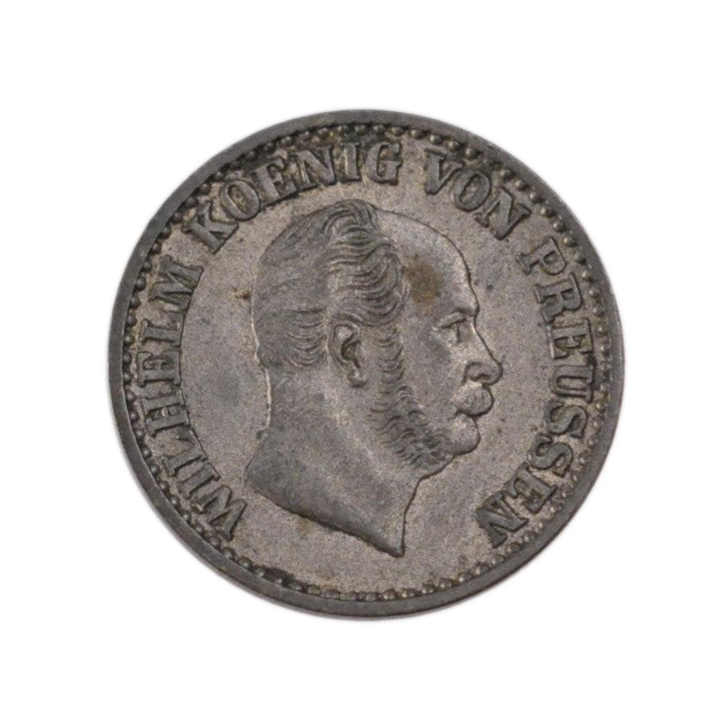 GERMAN STATES, Groschen, 1870, KM #485, AU(50-53), Silver, 2.20