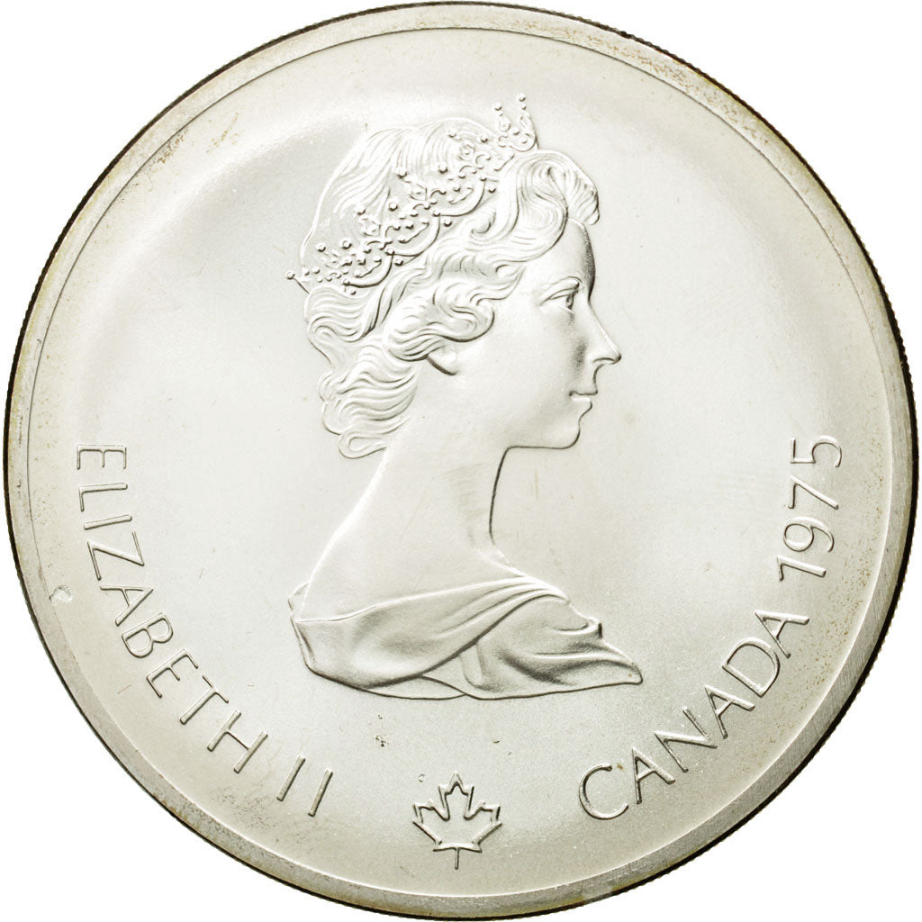 Coin, Canada, Elizabeth II, 10 Dollars, 1975, Royal Canadian Mint, Ottawa