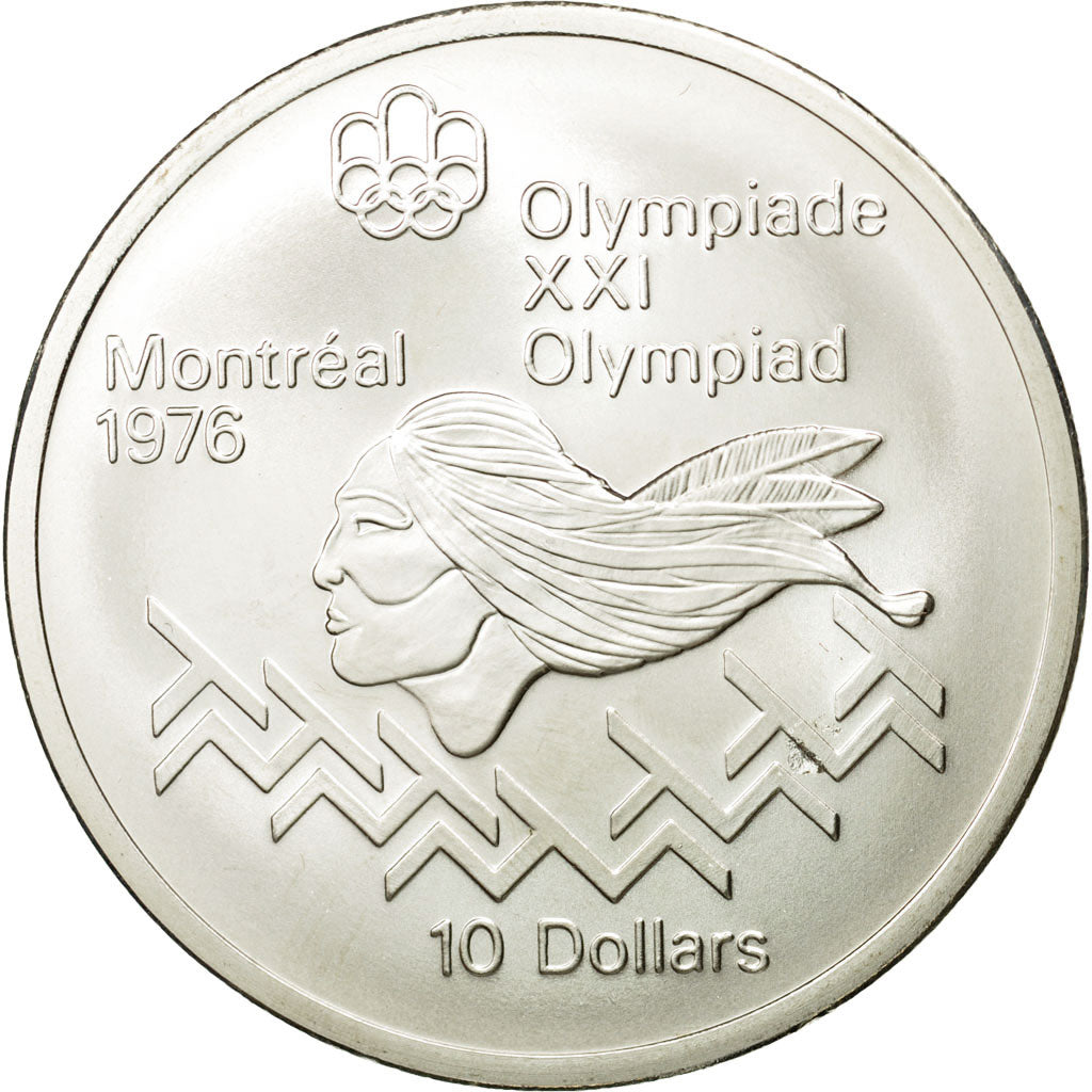 Coin, Canada, Elizabeth II, 10 Dollars, 1975, Royal Canadian Mint, Ottawa