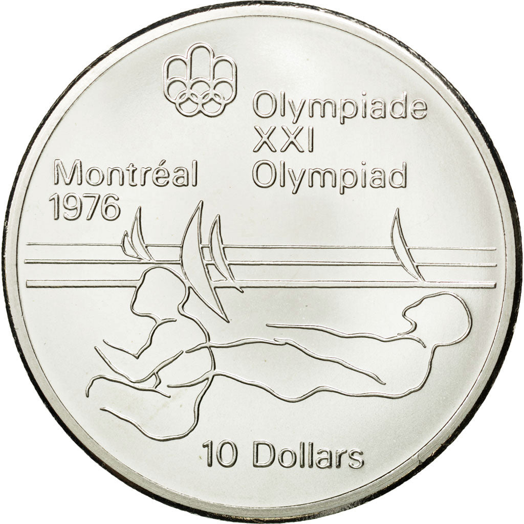 Coin, Canada, Elizabeth II, 10 Dollars, 1975, Royal Canadian Mint, Ottawa