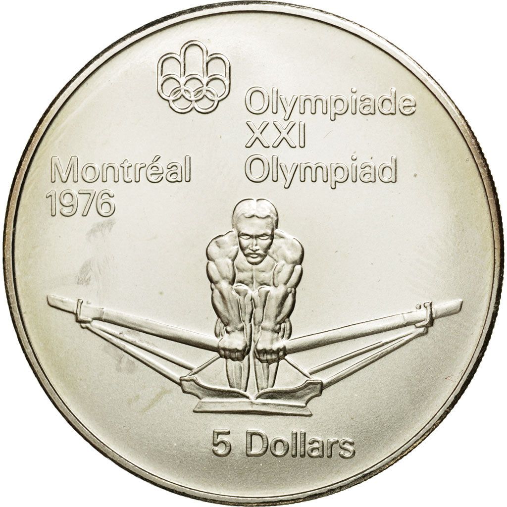 Coin, Canada, Elizabeth II, 5 Dollars, 1974, Royal Canadian Mint, Ottawa