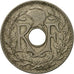 Moneta, Francia, Lindauer, 25 Centimes, 1936, BB, Rame-nichel, KM:867a