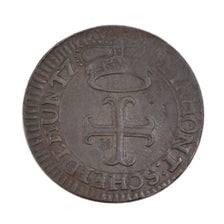 Coin, German States, PYRMONT, Karl August Friedrich, 2 Pfennige, 1761