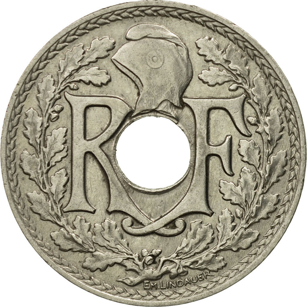 Moneta, Francia, Lindauer, 25 Centimes, 1914, SPL-, Nichel, KM:867, Gadoury:379