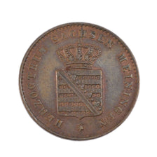Coin, German States, SAXE-MEININGEN, Georg II, 2 Pfennig, 1869, AU(50-53)