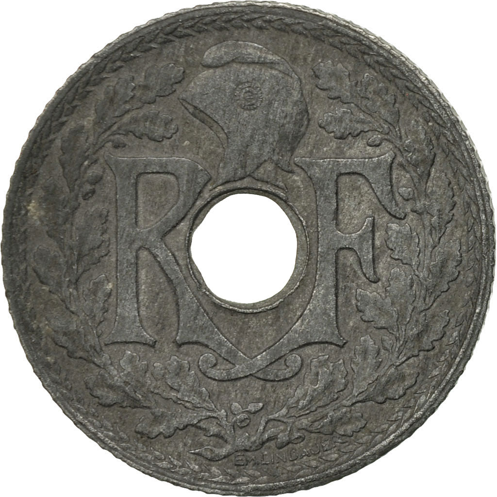 Coin, France, Lindauer, 10 Centimes, 1941, Paris, VF(20-25), Zinc, KM:896