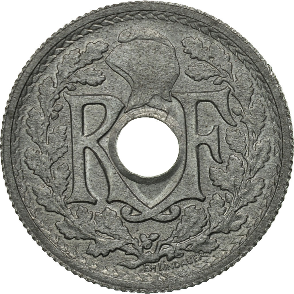 Monnaie, France, Lindauer, 10 Centimes, 1945, Paris, TTB, Zinc, Gadoury:292