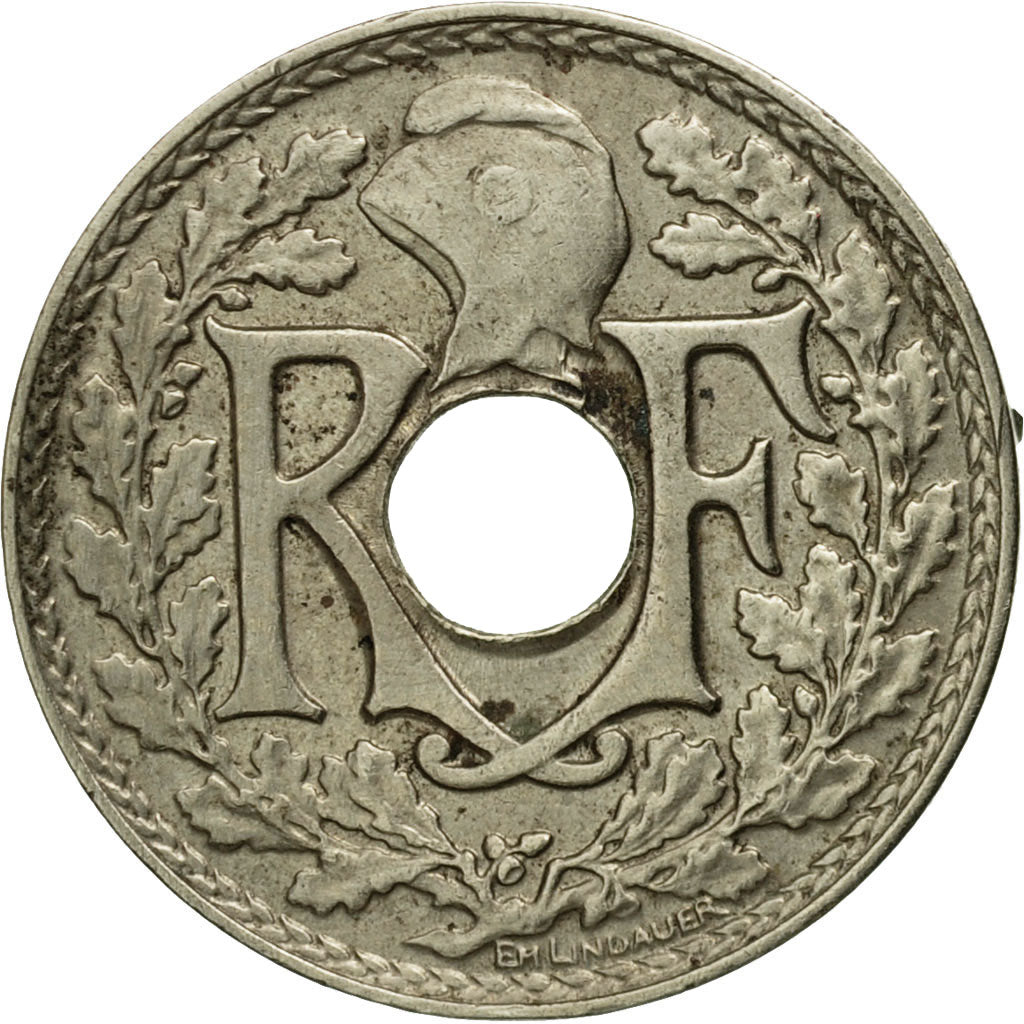Monnaie, France, Lindauer, 5 Centimes, 1938, Paris, TB+, Nickel-Bronze