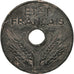 Coin, France, État français, 20 Centimes, 1942, Paris, F(12-15), Zinc