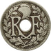Moneda, Francia, Lindauer, 25 Centimes, 1917, BC+, Cobre - níquel, KM:867a