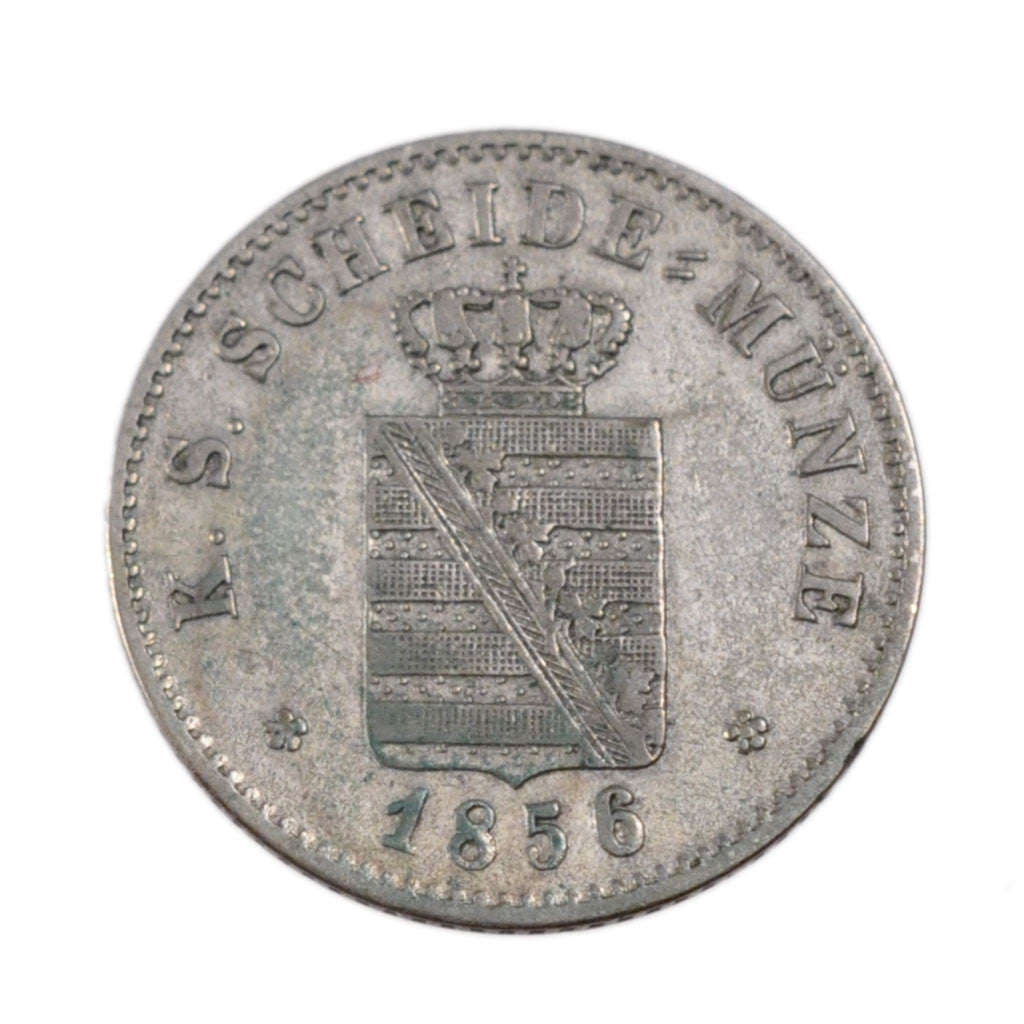 Coin, German States, SAXONY-ALBERTINE, Friedrich August II, 2 Neu-Groschen, 20