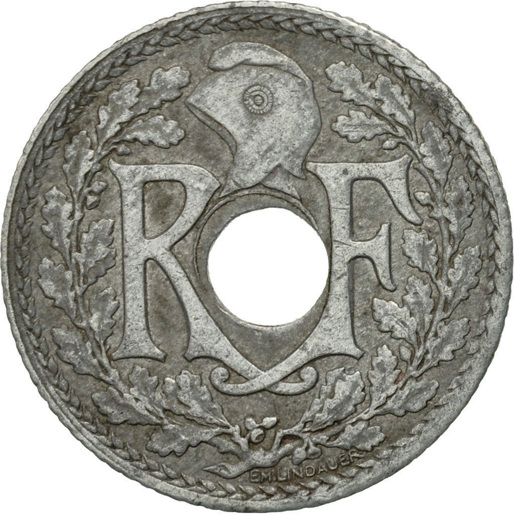 Münze, Frankreich, Lindauer, 10 Centimes, 1941, Paris, SS, Zinc, KM:896